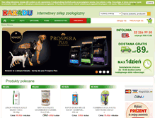 Tablet Screenshot of e-sklep.kakadu.pl
